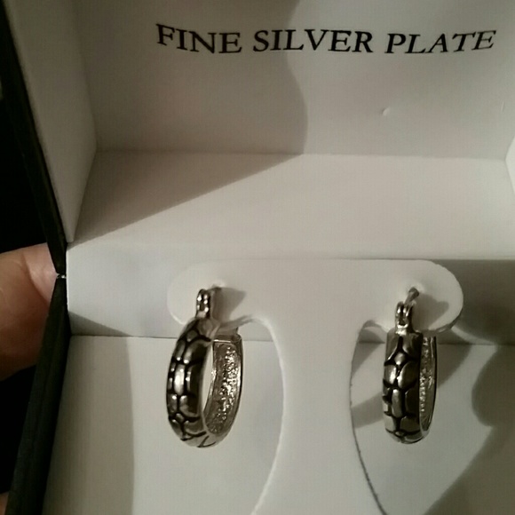 Jewelry - New in box Hoop earrings pierced